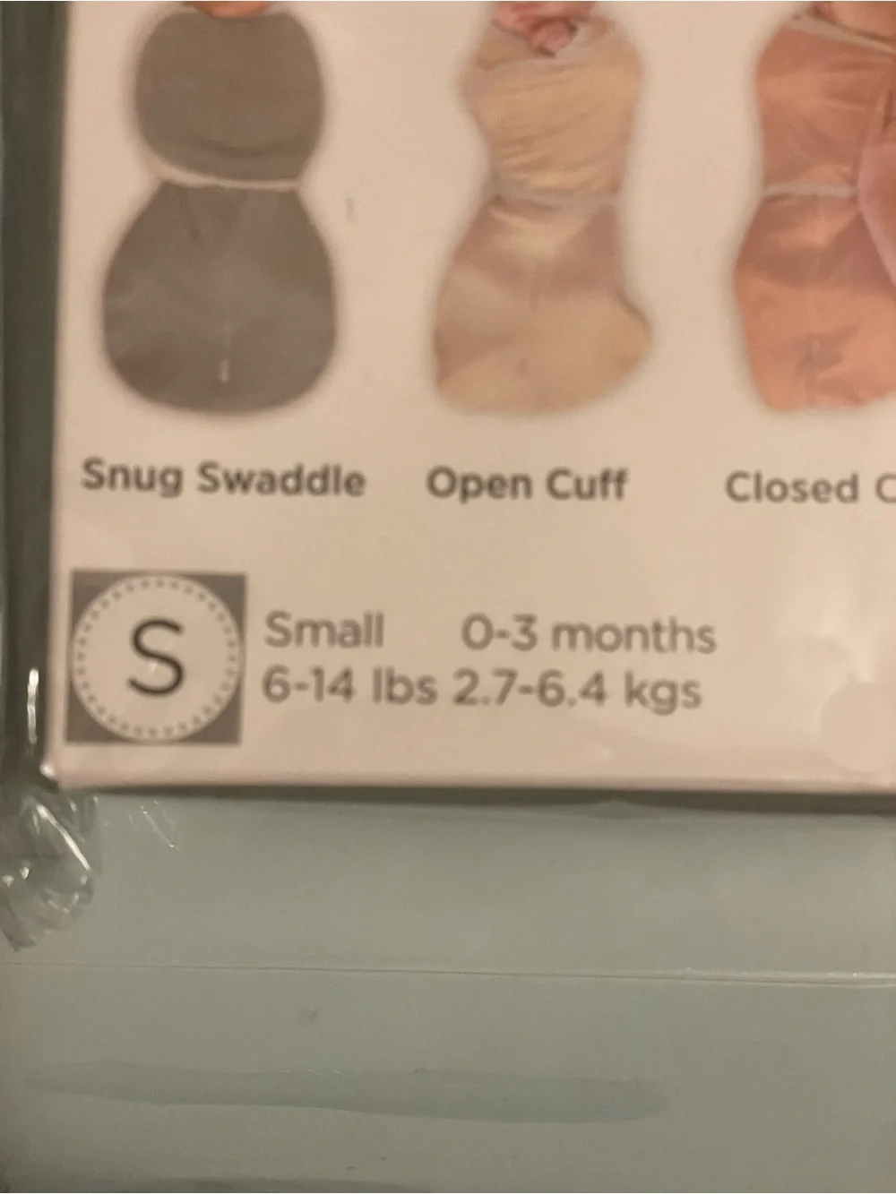 Closed Kids Omni Swaddle Sack - Gray and White